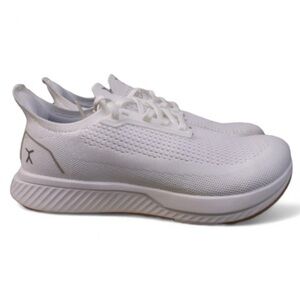 Flux Adapt Run White Gum Men 11 Women 12.5 Running Athletic Shoes NWOB